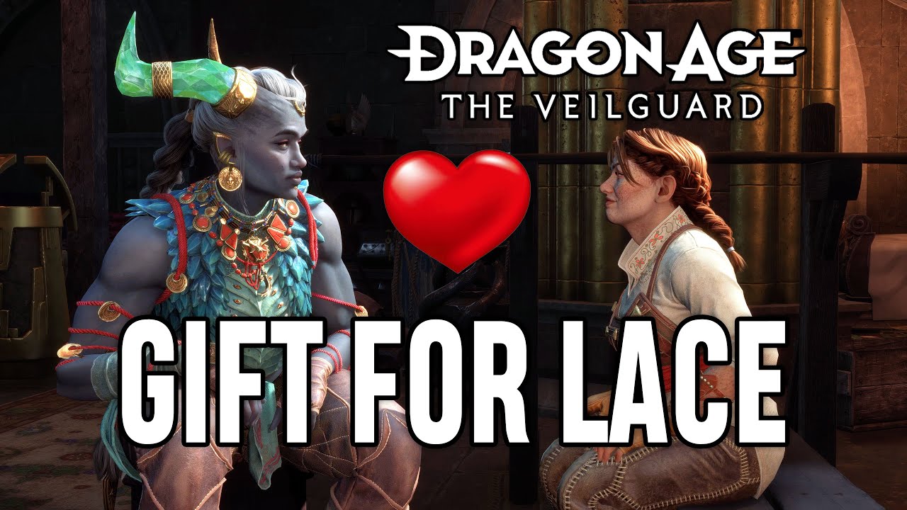 Dragon Age: The Veilguard — романтический подарок Тааша для Лейс Хардинг (все версии)