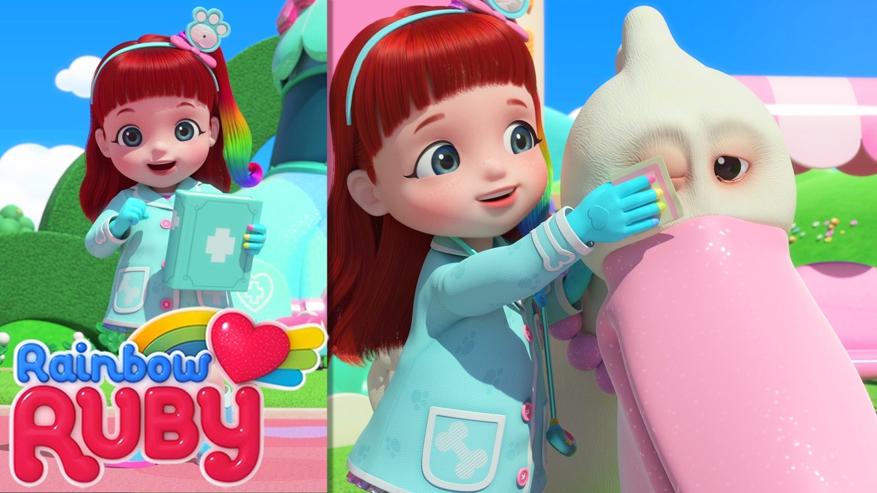 Giant Bird Rescue! Amazing Vet Mission! | Rainbow Ruby - WildBrain | Full Episodes for Kids