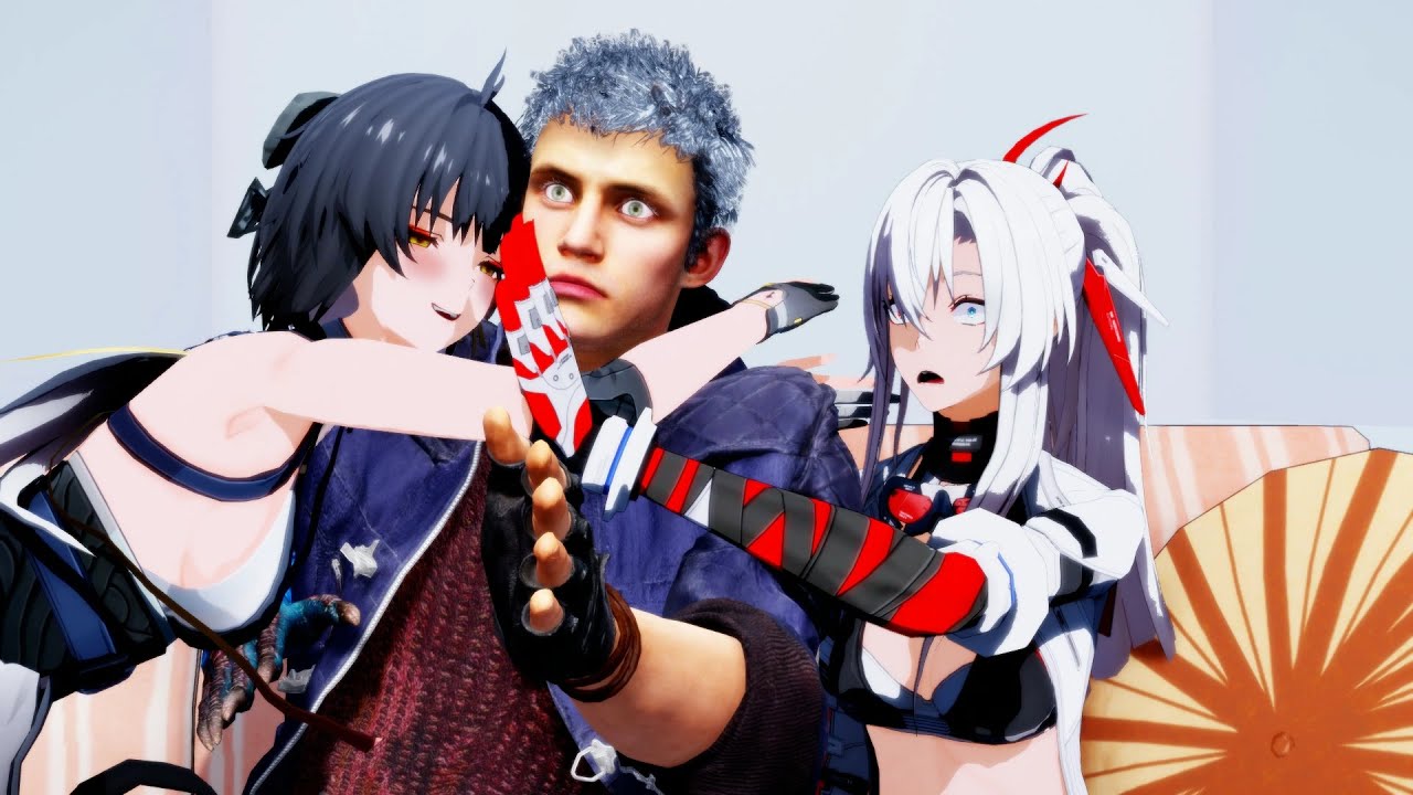 Alpha meet Vergil -Wuthering waves MMD