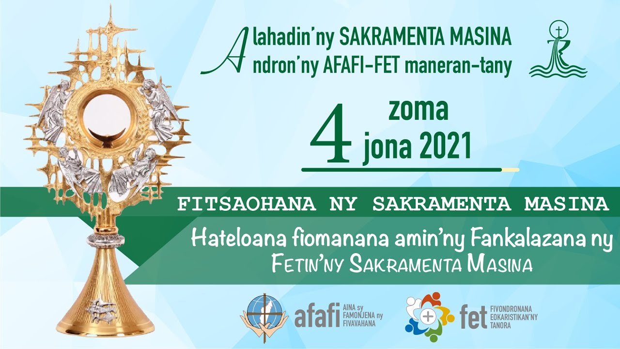 Fitsaohana ny Sakramenta Masina