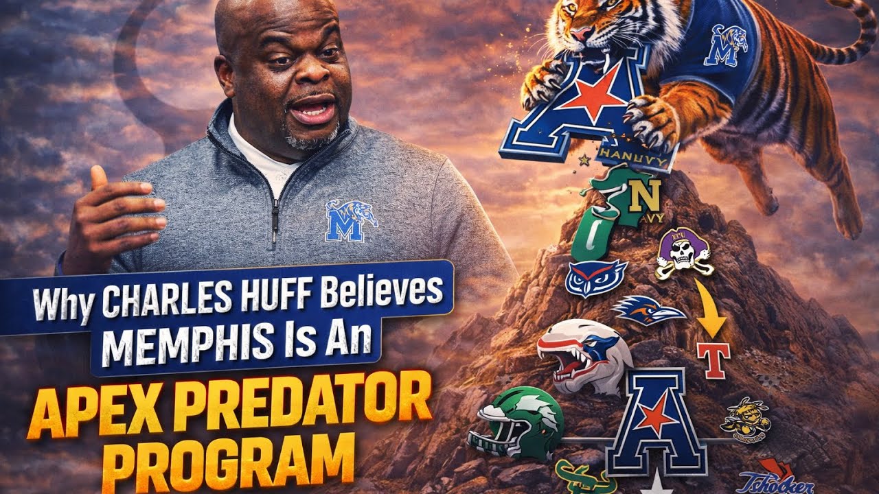 How Coach Charles Huff Plans to Turn Memphis Into a College Football Power