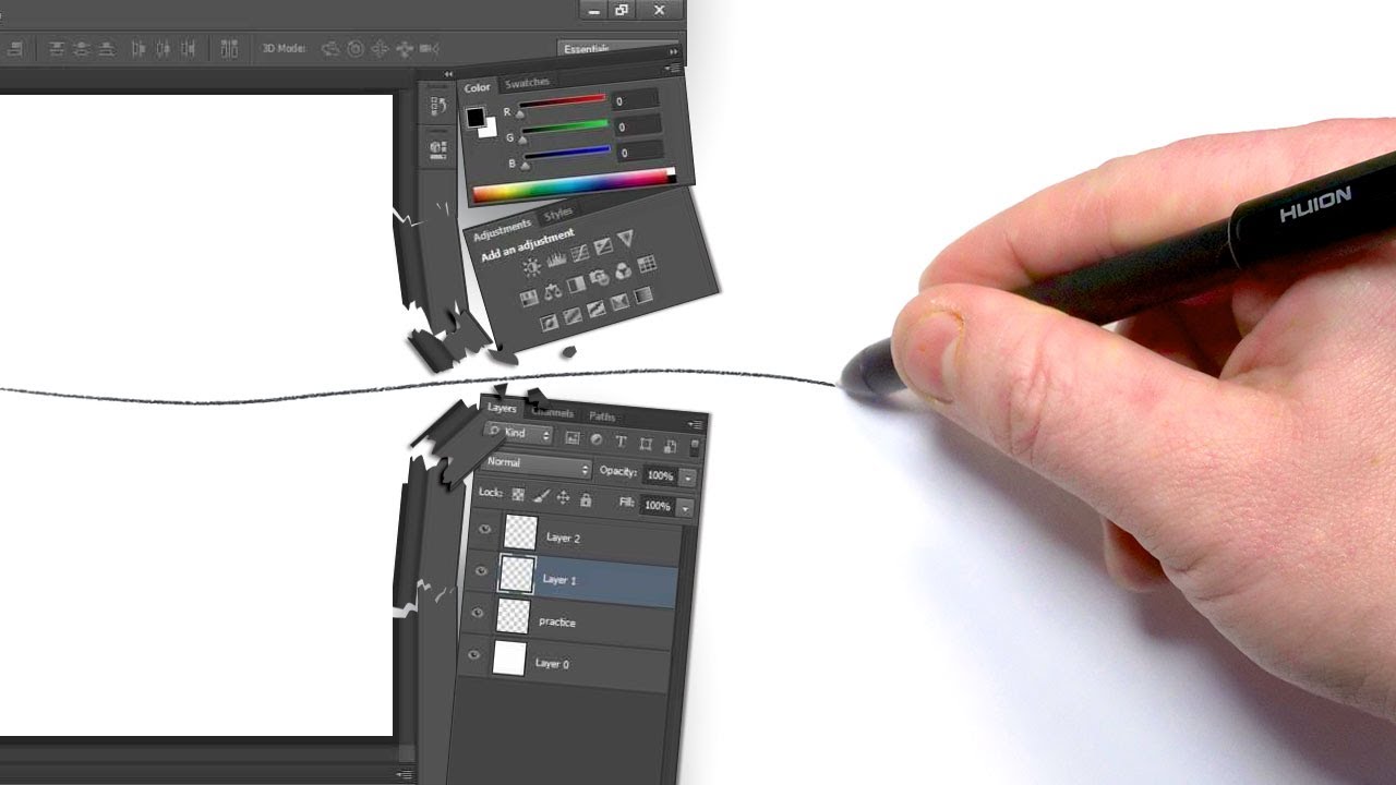 This PEN Draws in Photoshop and on Paper at the SAME TIME?!