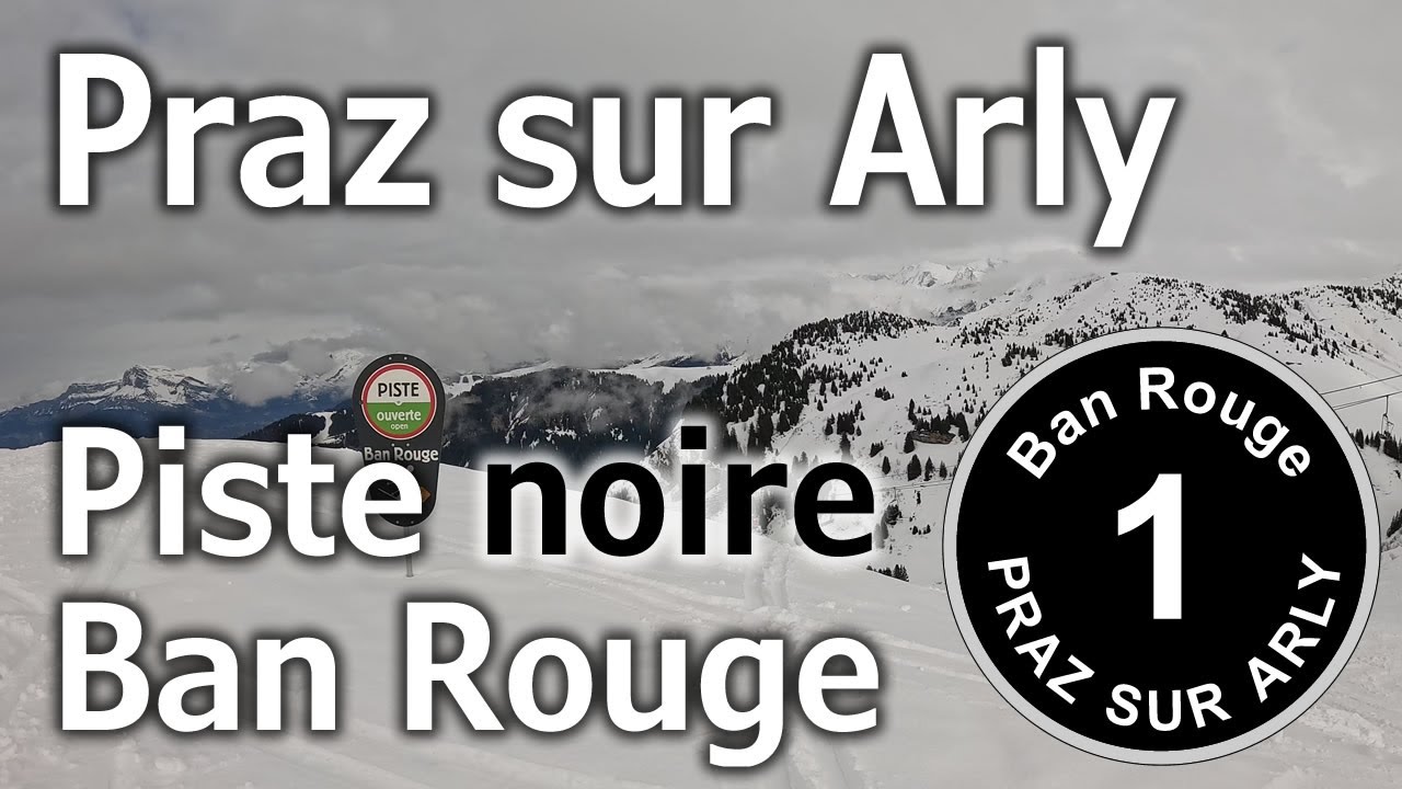 Praz-sur-Arly - Ski Alpin - Piste noire 