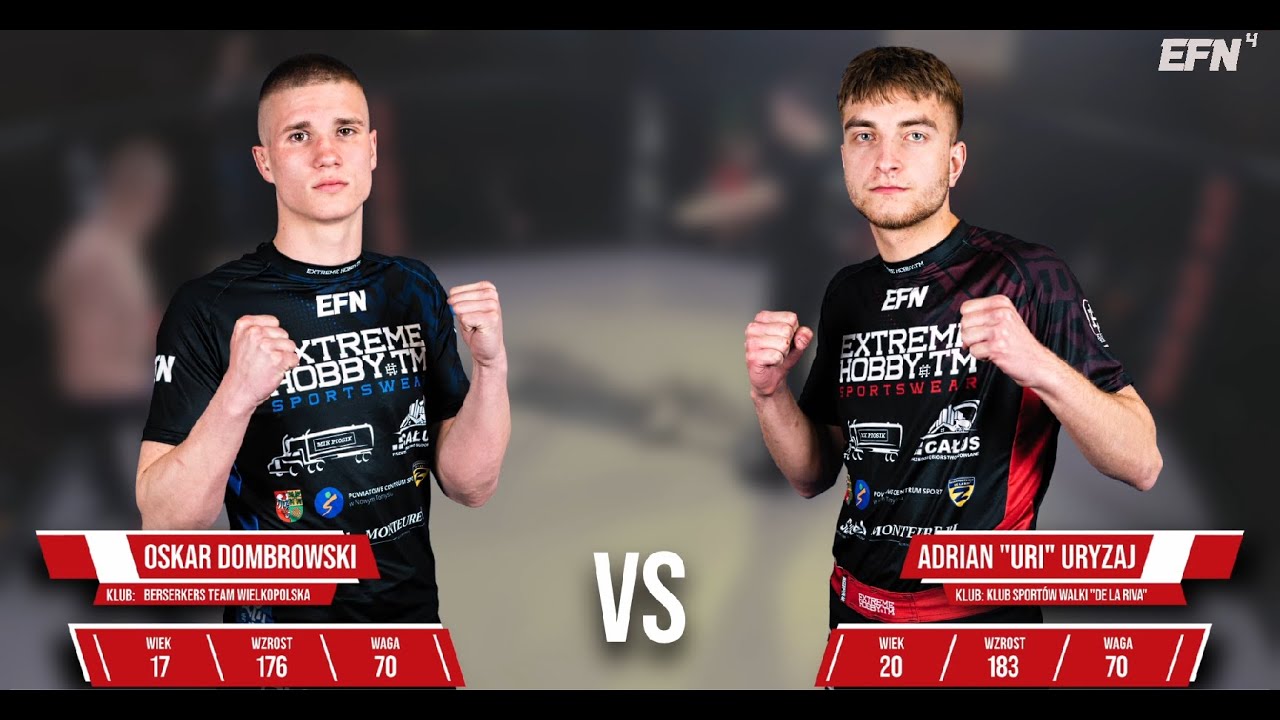 EFN 4 - Semi Pro -70kg: Oskar Dombrowski vs Adrian Uryzaj