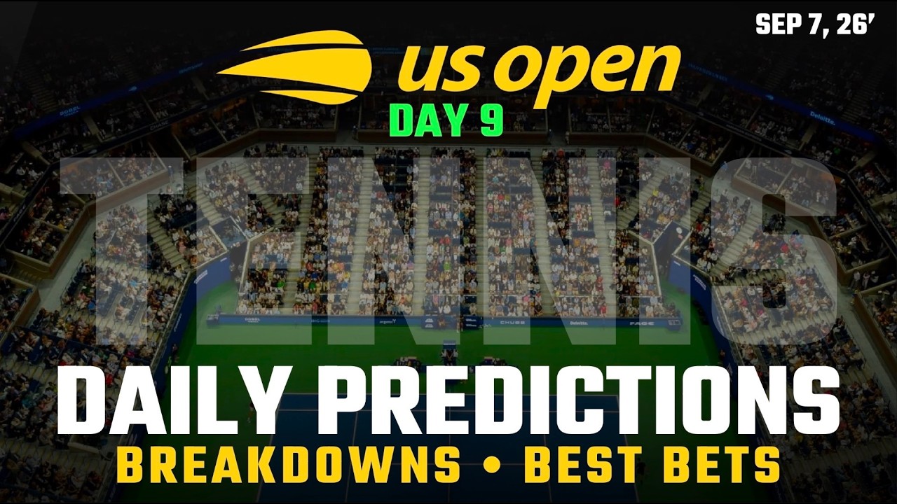 US OPEN Predictions Day 9 (Round 4)