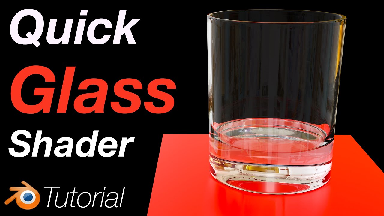 [4.1] Урок по Blender: Реалистичное стекло за 1 минуту