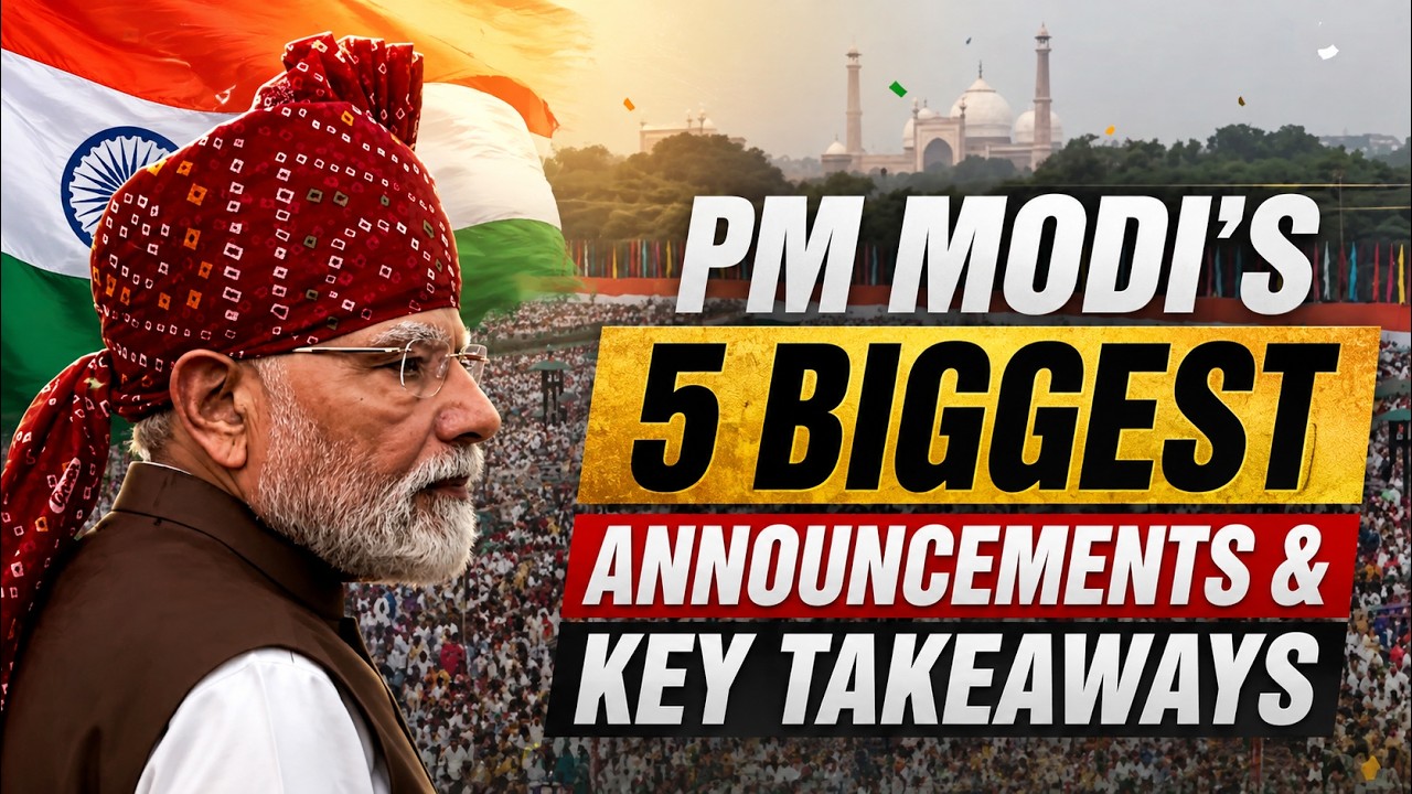 PM Modi Independence Day Speech: From Economy To Defence, 5 Big Takeaways