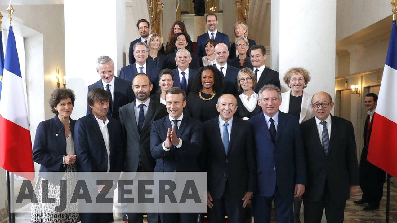 France's Macron holds first cabinet meeting
