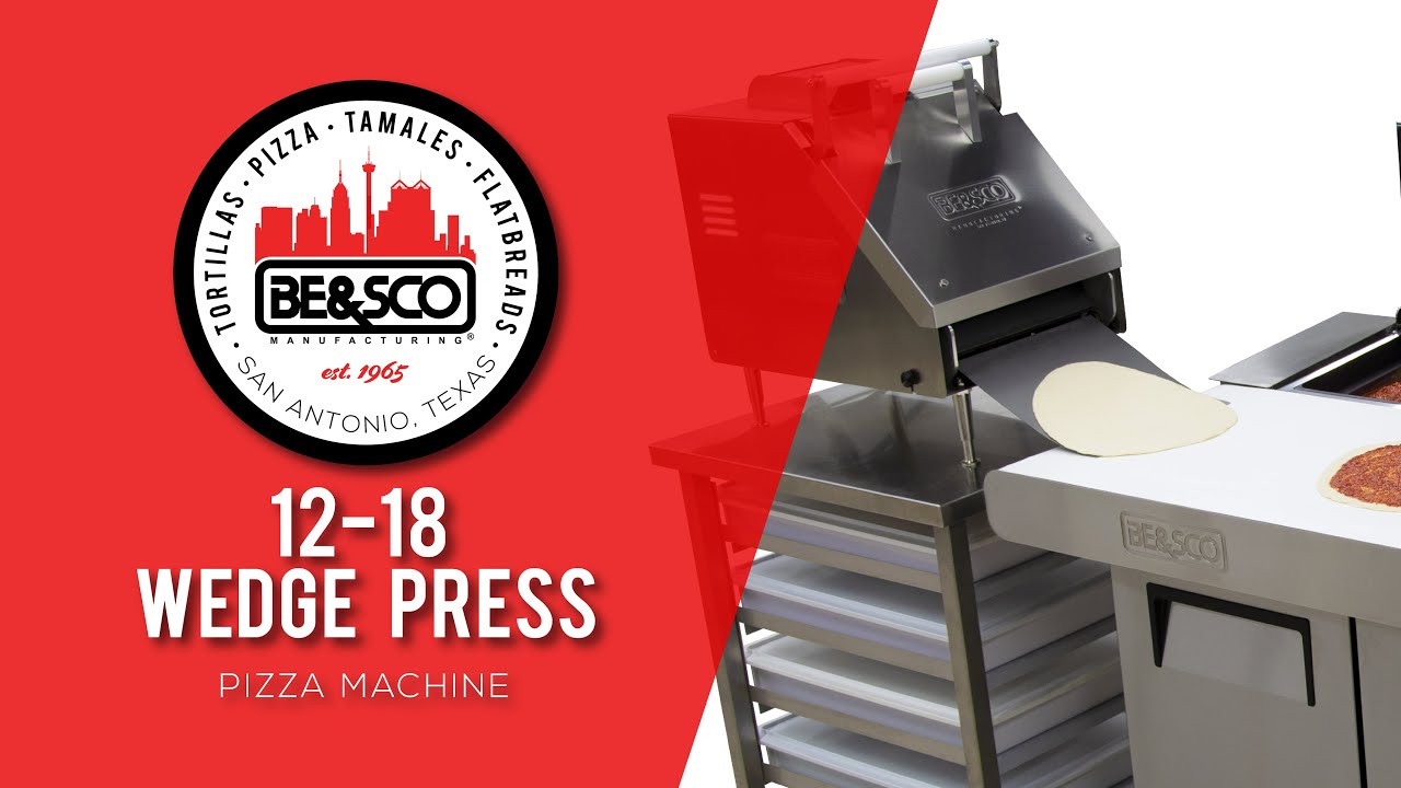 Automatic Pizza Machine | 12-18 Wedge Press
