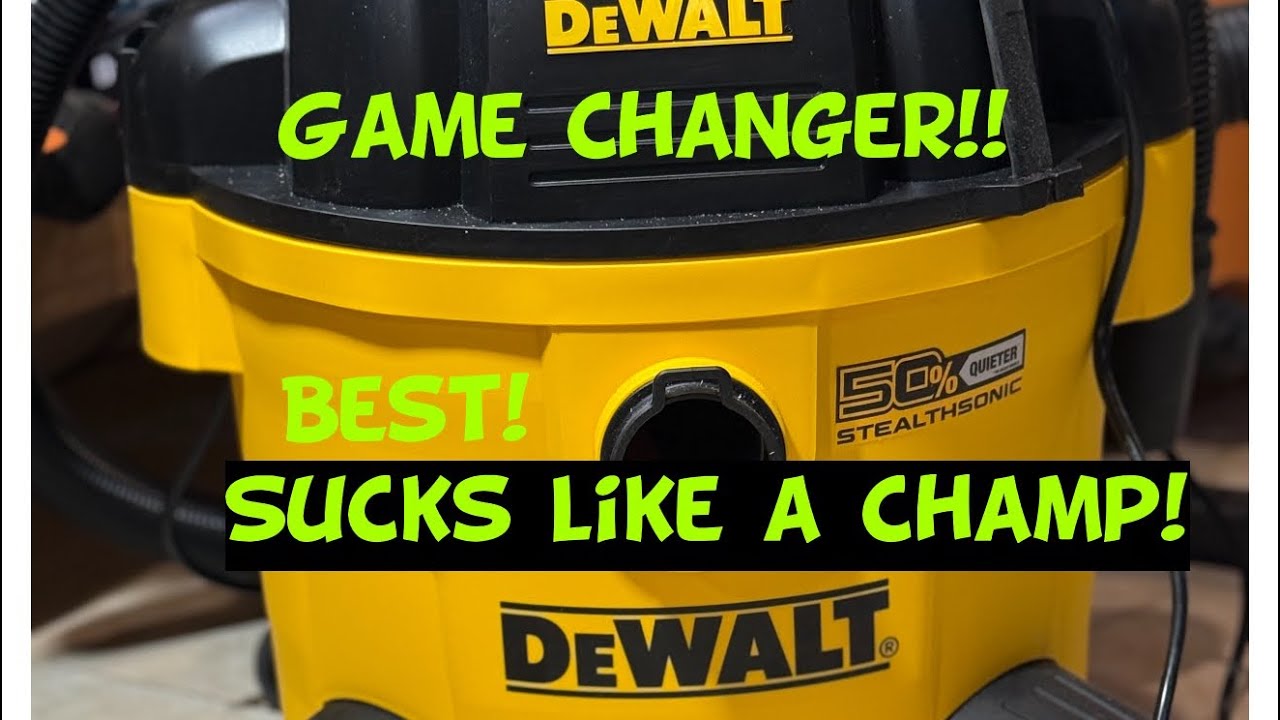 Пылесос DeWalt Stealth Sonic Shop Vac — лучший? #dewalt #ridgidtools #milwaukeetools #shopvac #to...
