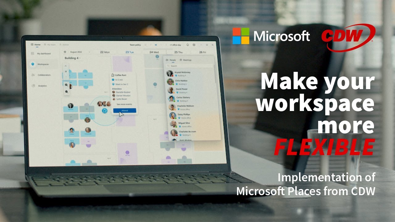 Make your Hybrid Workspace More Flexible with Microsoft Places from CDW