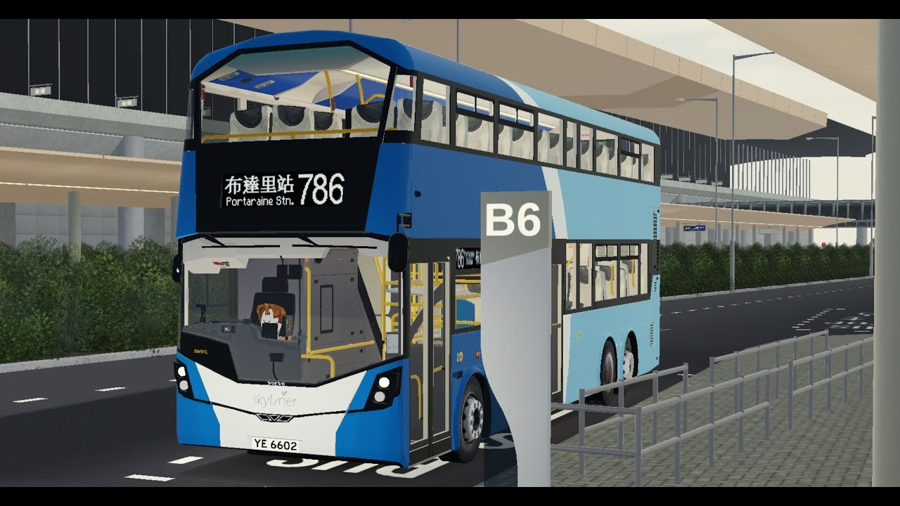 [新車一哥][Roblox Gameplay Ep1213] Roblox 德里鎮786線(往布達里站) Derry District Route 786(to Portaraine Station)