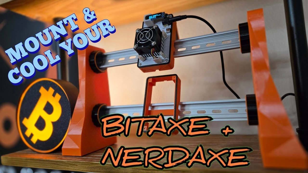 Organize & cool your overheating Bitaxe & Nerdaxe home Bitcoin miners!