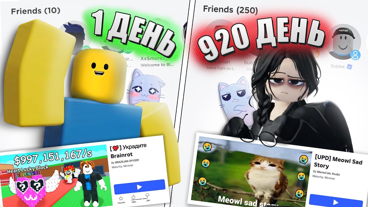 КАК ТЫ ИЗМЕНИЛСЯ В ROBLOX