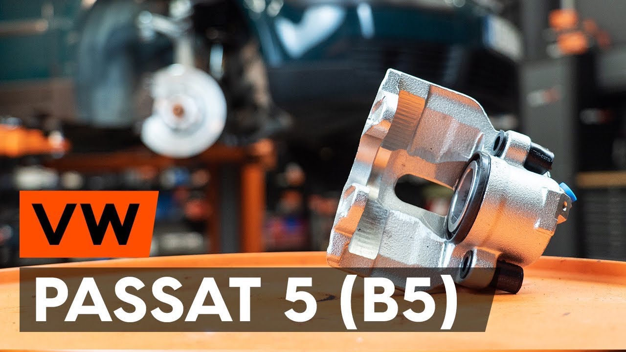 Wie VW PASSAT 5 (B5) Bremssattel vorne / Bremszange vorne wechseln [AUTODOC TUTORIAL]