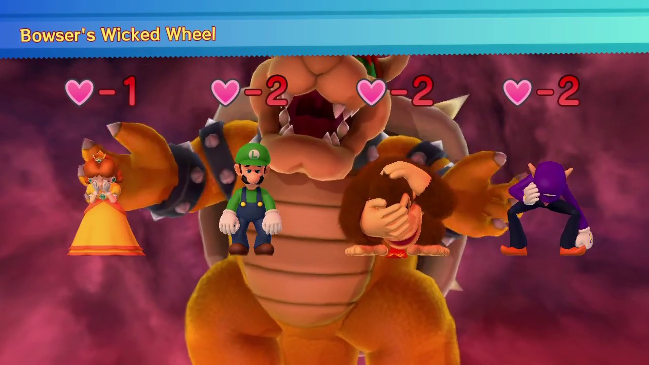MARIO PARTY 10 ~ BONUS GAMES ~ BOWSER CHALLENGE - NO COMMENTARY