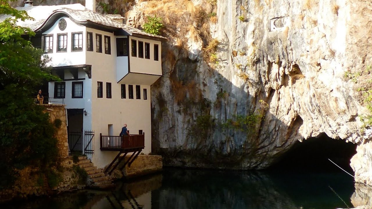 Боснийское село Благай и знаменитая текия (монастырь) дервишей