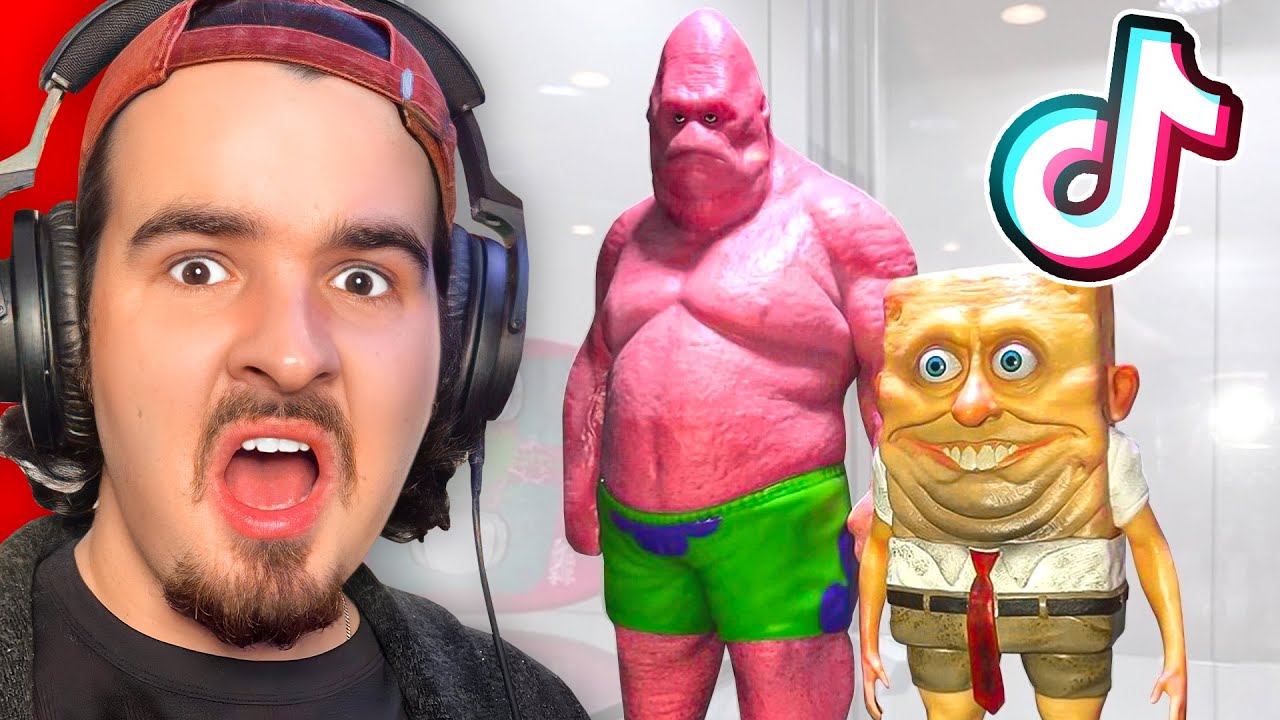 Cursed SpongeBob and Patrick! (TikTok Reactions!)