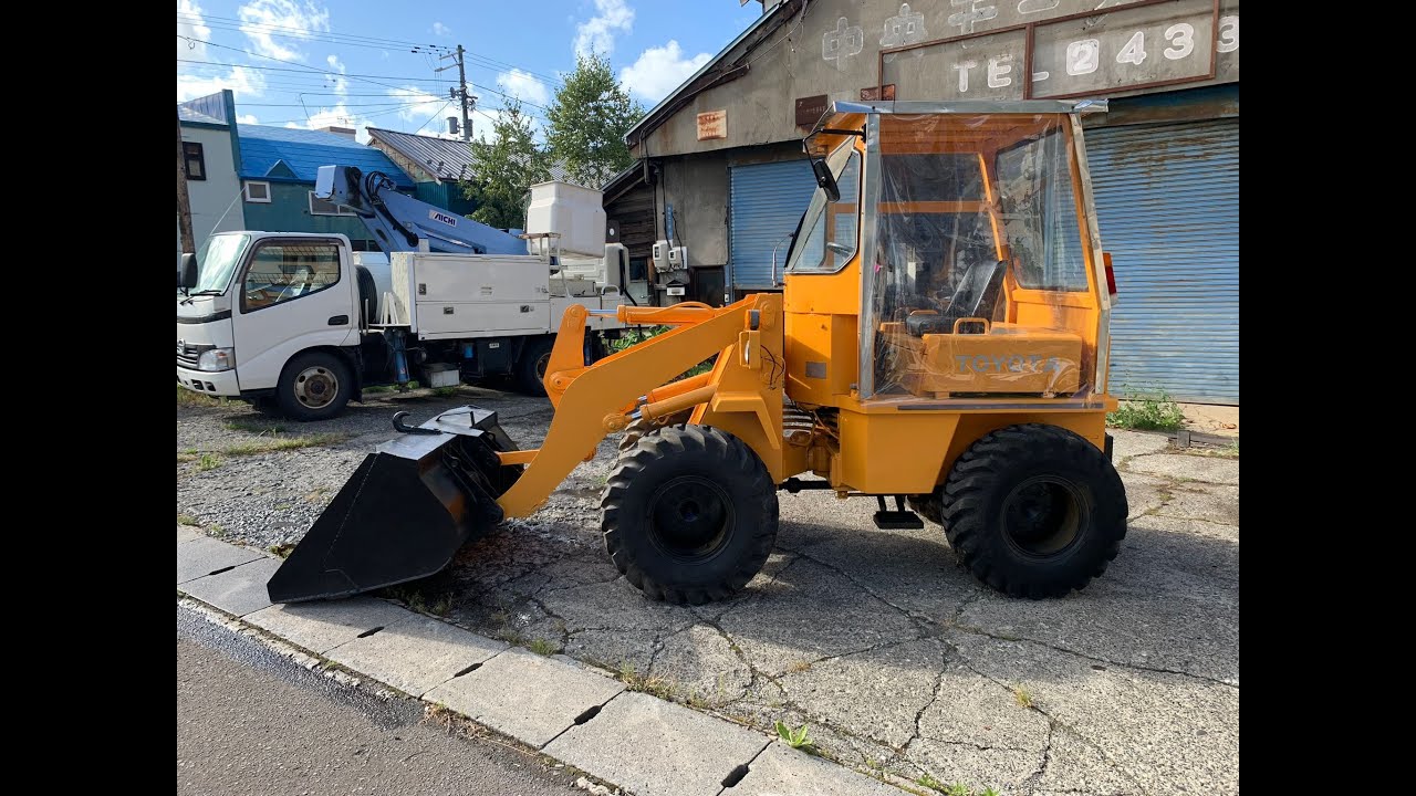 売約済み・動作確認）トヨタ　SDTL8-**393　タイヤショベル　ホイールローダー※TOYOTA