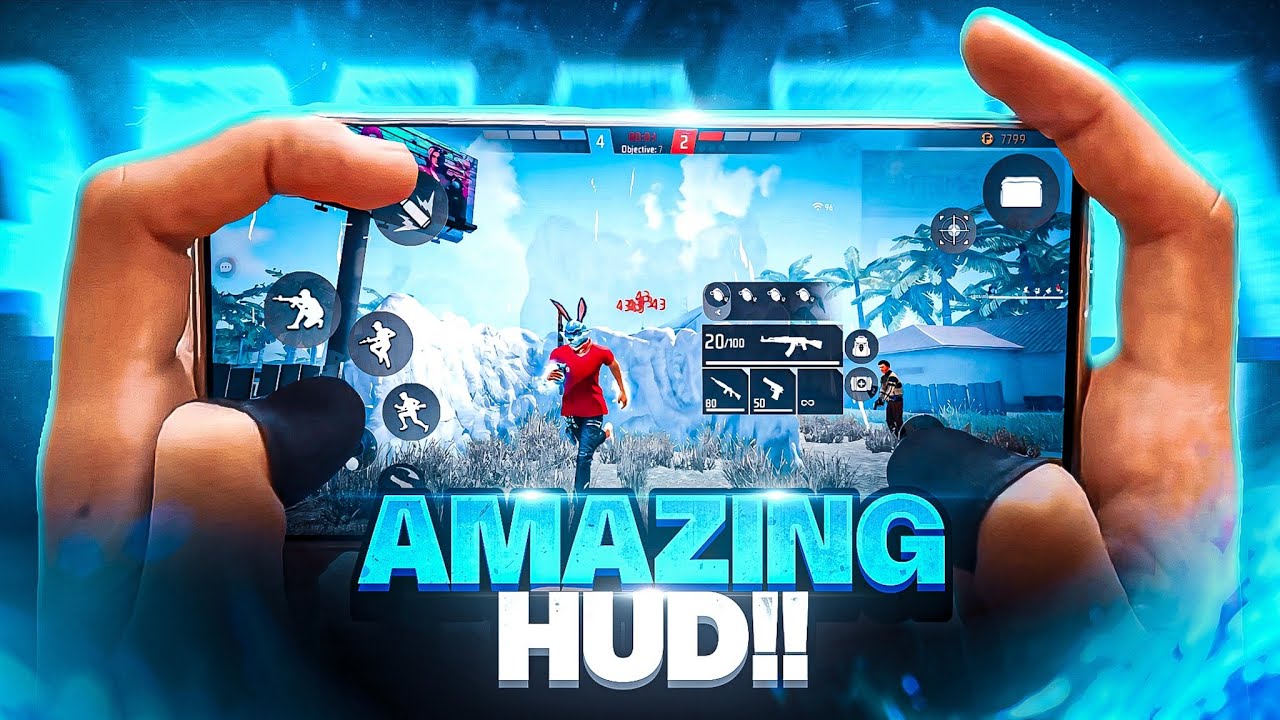New World's Best Custom HUD Design in Free Fire 🌏⚙️ For Another Level Gameplay 👿 ✓