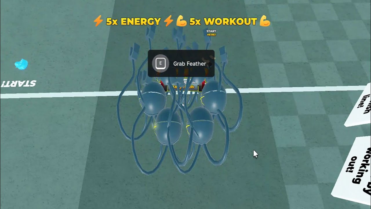 500K Strength at Start full video on Strongman Simulator Roblox
