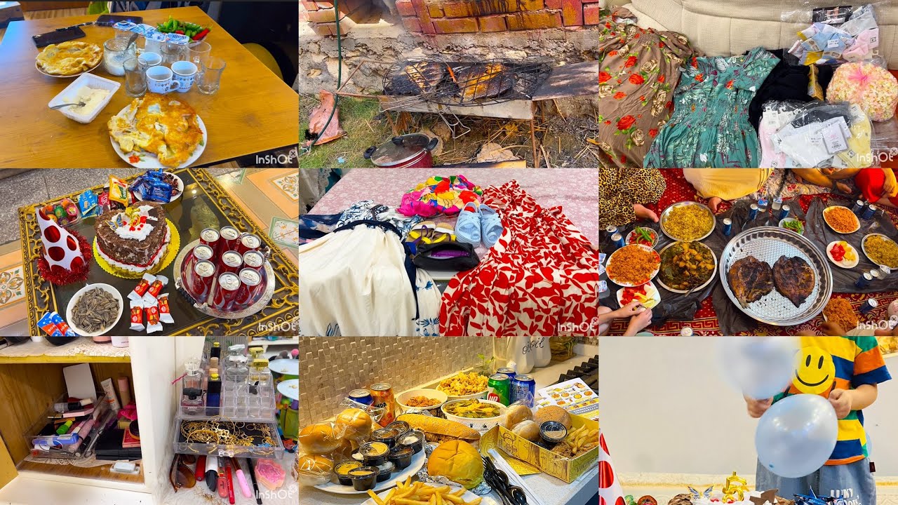 مشترياتي اسبوع مليان طلعات ومناسبات ودلال رحنا للمزرعه ولمه بنات مشاهده ممتعه♥️😍