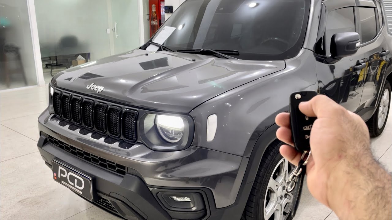 Acessórios Jeep Renegade T270 Instalamos Retrovisor com Rebatimento Elétrico, Sensor de Ré Mopar e +