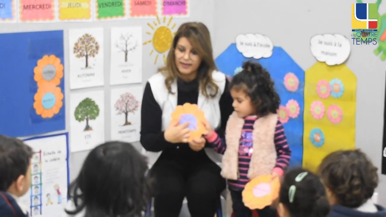UNE JOURNÉE À LA MATERNELLE DU GSP LES QUATRE TEMPS