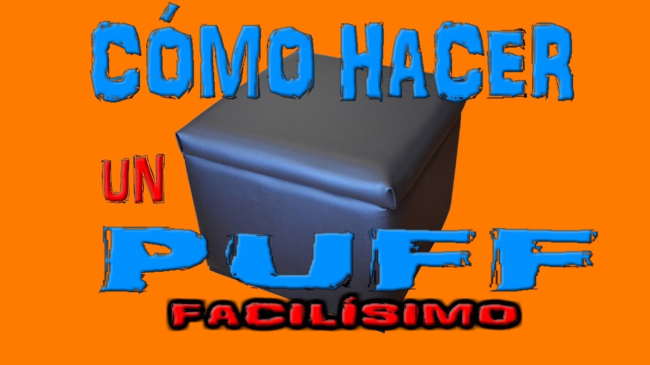 Fabricación puff casero
