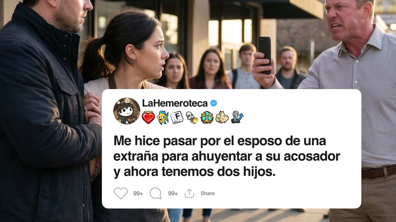 Solo fingí ser su esposo para protegerla… siete años después seguimos juntos