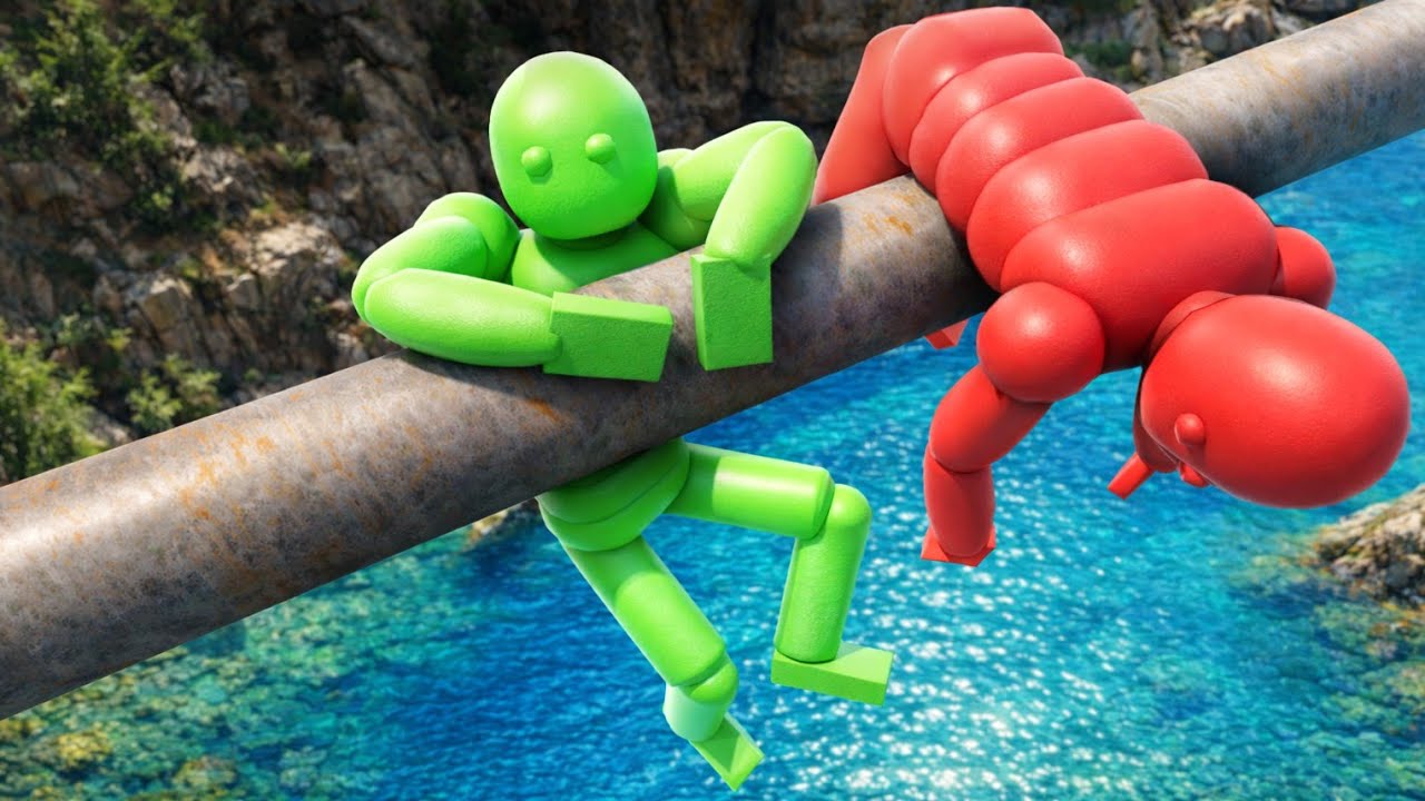 GTA 5 Ragdoll Dude: Эпичные прыжки в воду и трюки с куклами-марионетками!