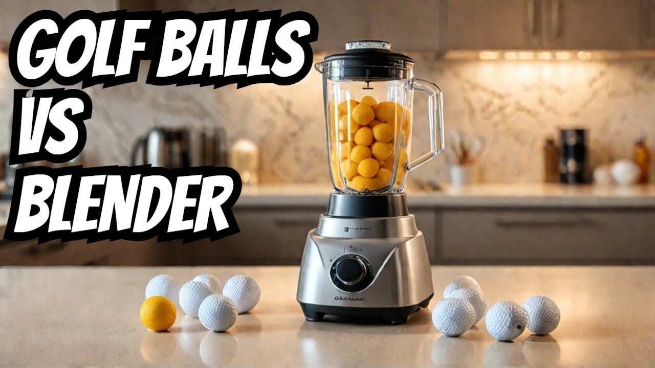 We Blended Golf Balls and Here's What Happened Next!