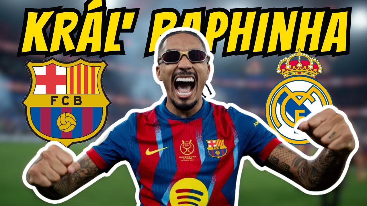 REAKCIA NA EL CLÁSICO 🔥 KRÁĽ RAPHINHA, NEVIDITEĽNÝ BELLINGHAM (REAL MADRID VS BARCELONA)