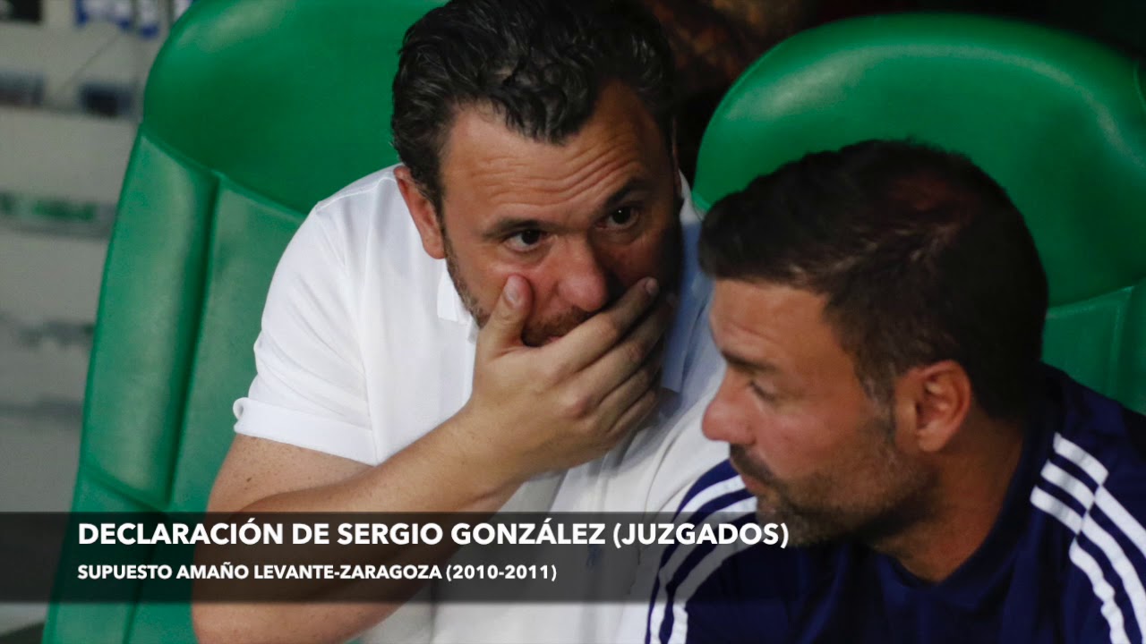 Sergio niega que avisara a Lendoiro de amaño en el Levante-Zaragoza