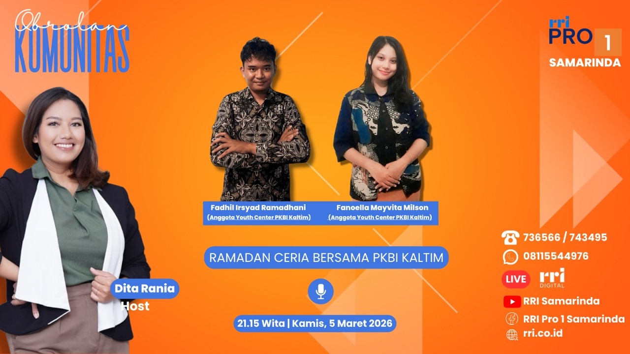 RAMADAN CERIA BERSAMA PKBI KALTIM || OBROLAN KOMUNITAS