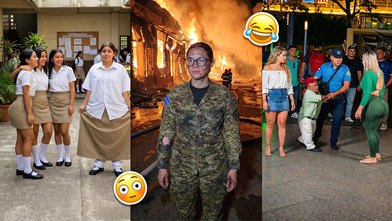 😱 INCENDIO en el CENTRO de San Salvador 😂 Uniformes ESCOLARES 🇸🇻