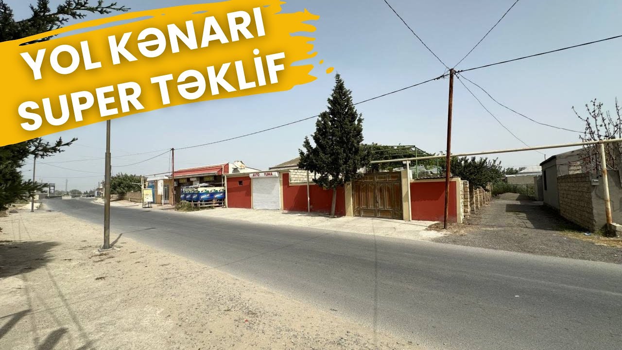 Dəniz Marketə yaxın 6 sot Torpaq sahibindən satışda! (070) 685-85-94
