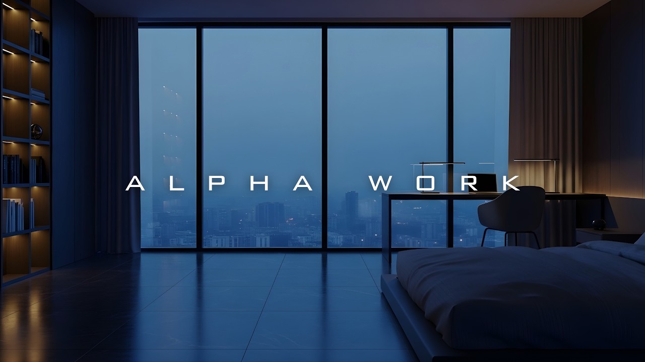 Deep Work Music ~ High-Performance Binaural Beats ~ Ambient Workspace for Productivity