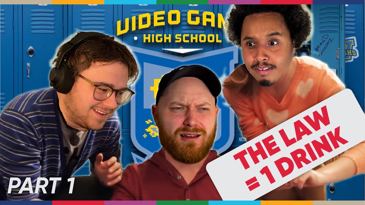 DRUNK VGHS SEASON 2 FOR THE FIRST TIME ‼️| BINGEALONG — Video Game Highschool (Part 1)