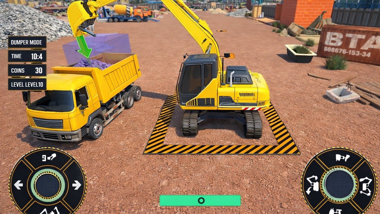 CITY ROAD CONSTRUCTION GAME 3D 🚧 | JCB EXCAVATOR HIGHWAY SIMULATOR | ANDROID GAMEPLAY