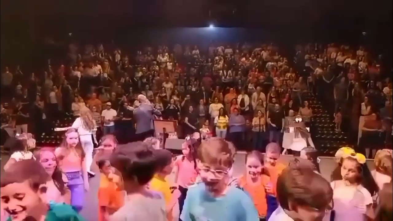 Uma platéia muito animada!!!