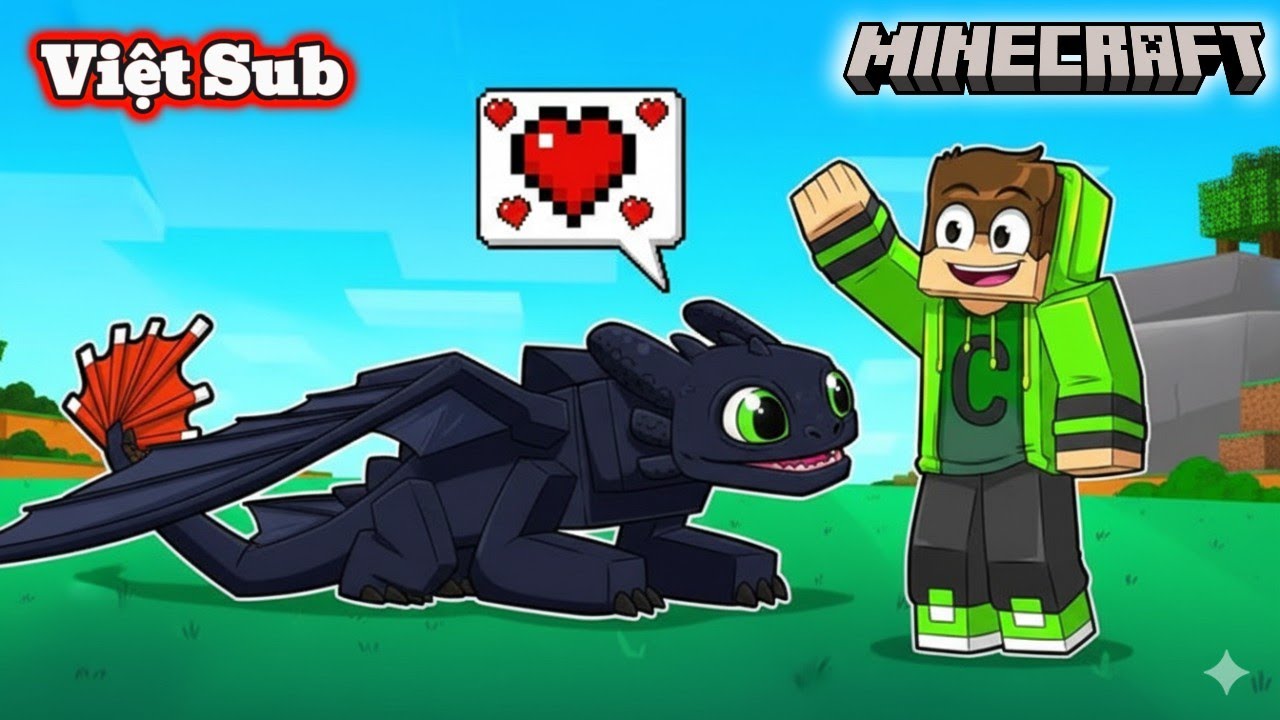 Tôi Thử Thách Tiến Hóa Con Rồng Lộn Của Mình Lên Cấp Mạnh Nhất Trong Minecraft 💀