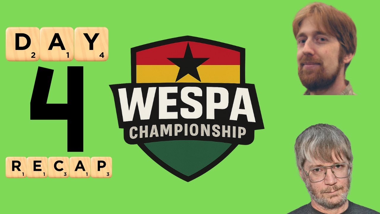 The Best Scrabble Stream Of All Time  (2025 World Scrabble Championship, Day 4)