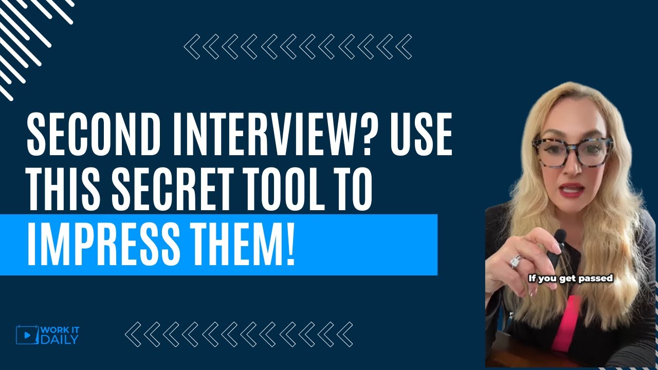 Second Interview? Use This SECRET Tool to IMPRESS Them!