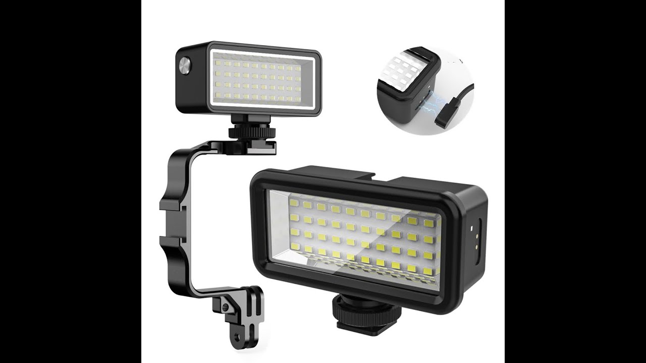 Exploring the Depths: Waterproof 40M Underwater LED Diving Fill Light Aliexpress