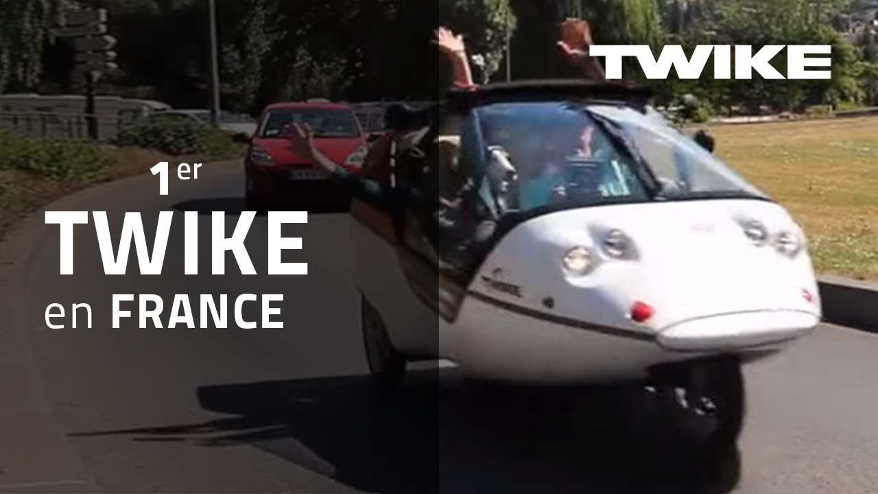 Le premier véhicule électrique TWIKE en France