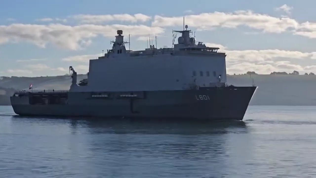 Royal Netherlands Navy Landing Platform Dock HNLMS Johan de Witt