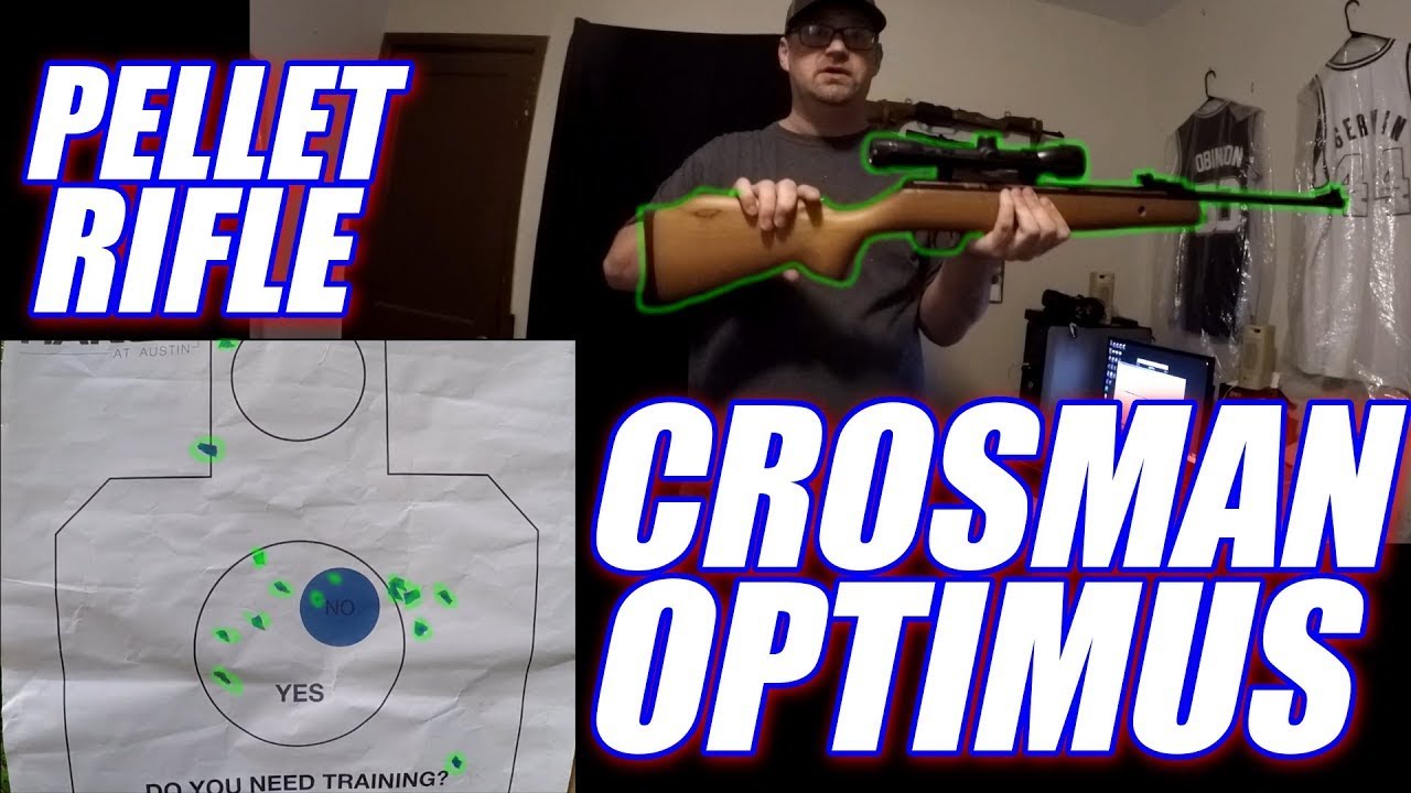 Crosman Optimus .22 Caliber Pellet Rifle - CO8M22X - REULPOAD