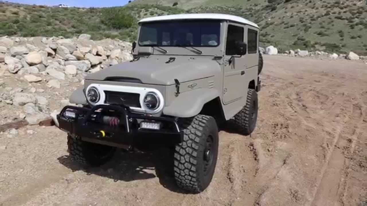 ICON FJ40 #81 New School Restored And Modified Toyota Land Cruiser FJ40 Hard Top