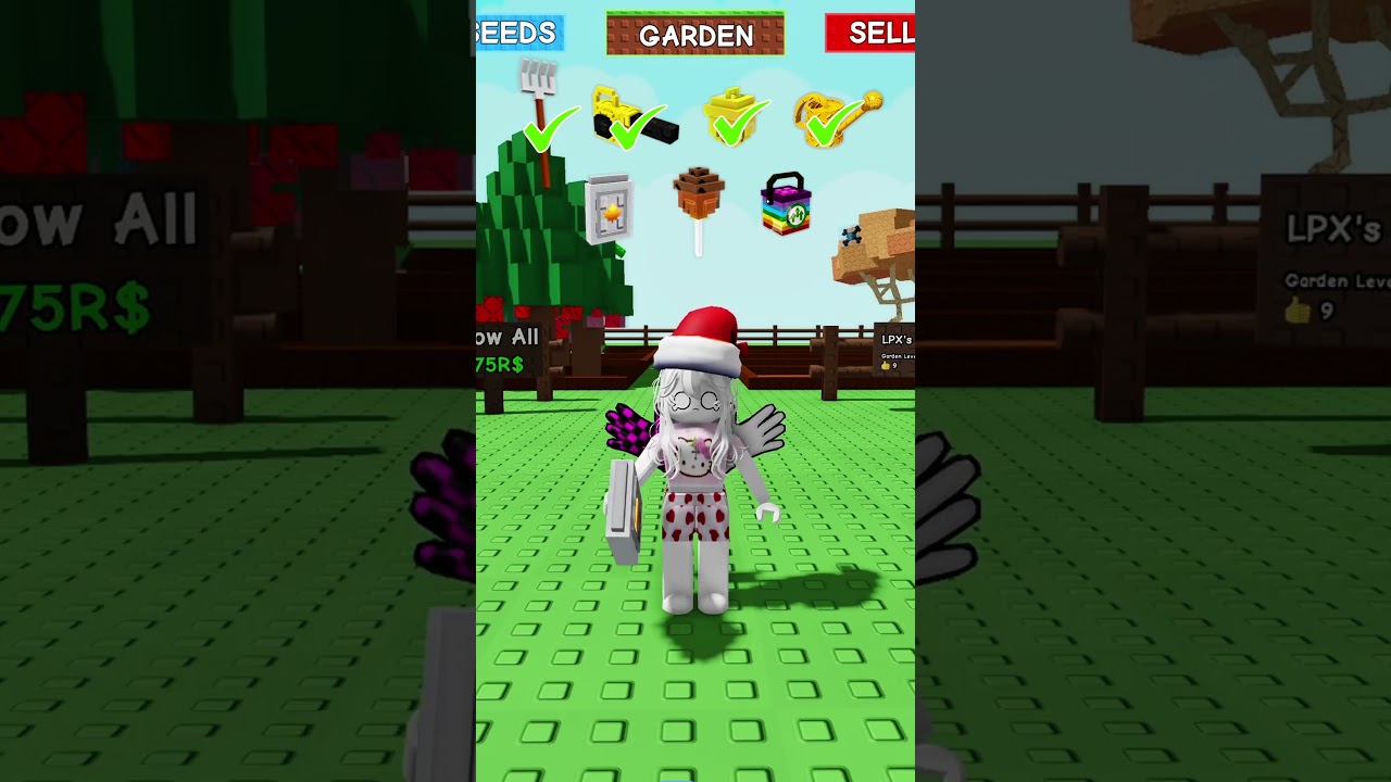Uses of all new Gear in the Fall Market Event (part 2) #roblox #lpxroblox17 #growagarden